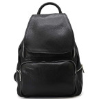 Жіночий шкіряний рюкзак Virginia Conti VC03150black (чорний, Італія) - Фотографія № 102