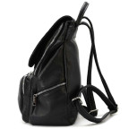 Жіночий шкіряний рюкзак Virginia Conti VC03150black (чорний, Італія) - Фотографія № 105