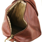Жіночий рюкзак транфсормер із м'якої шкіри DELHI Tuscany Leather TL140962 Brown - Фотографія № 104