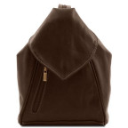 Жіночий рюкзак транфсормер із м'якої шкіри DELHI Tuscany Leather TL140962 Dark Brown - Фотографія № 100 Жіночий рюкзак транфсормер із м'якої шкіри DELHI Tuscany Leather TL140962 Dark Brown - Фотографія № 100