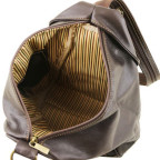 Жіночий рюкзак транфсормер із м'якої шкіри DELHI Tuscany Leather TL140962 Dark Brown - Фотографія № 107 Жіночий рюкзак транфсормер із м'якої шкіри DELHI Tuscany Leather TL140962 Dark Brown - Фотографія № 107