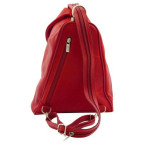 Жіночий рюкзак транфсормер із м'якої шкіри DELHI Tuscany Leather TL140962 Red - Фотографія № 103 Жіночий рюкзак транфсормер із м'якої шкіри DELHI Tuscany Leather TL140962 Red - Фотографія № 103