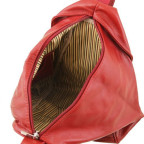 Жіночий рюкзак транфсормер із м'якої шкіри DELHI Tuscany Leather TL140962 Red - Фотографія № 104 Жіночий рюкзак транфсормер із м'якої шкіри DELHI Tuscany Leather TL140962 Red - Фотографія № 104