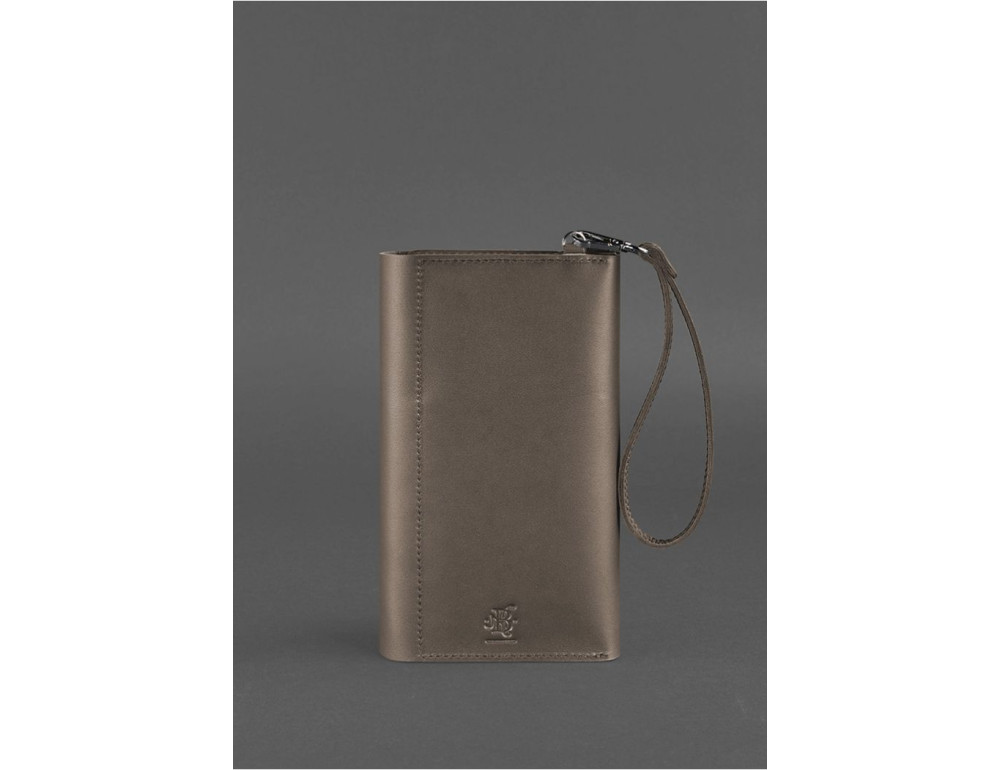 Темно-бежевий шкіряний клатч під документи Blanknote BN-TK-5-1-BEIGE - Фотографія № 3