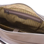 Темно-сіра шкіряна сумка під ноутбук TREVISO Tuscany Leather TL141986 DARK TAUPE - Фотографія № 107