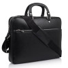 Чорний шкіряний портфель для ноутбука VIRGINIA CONTI V-01184A Чорний шкіряний портфель для ноутбука VIRGINIA CONTI V-01184A