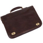 Коричневий шкіряний портфель VIRGINIA CONTI VCm141305/08810brown - Фотографія № 103
