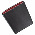 Чорний чоловічий шкіряний портмоне Visconti VSL26 BLK/RED Javelin c RFID - Фотографія № 104
