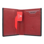 Чорний чоловічий шкіряний портмоне Visconti VSL26 BLK/RED Javelin c RFID - Фотографія № 105