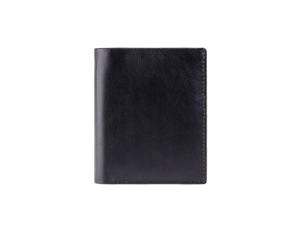 Маленький шкіряний портмоне Visconti VSL26 BK/CB Javelin c RFID (Black Cobalt) - Фотографія № 2