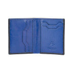 Маленький шкіряний портмоне Visconti VSL26 BK/CB Javelin c RFID (Black Cobalt) - Фотографія № 104
