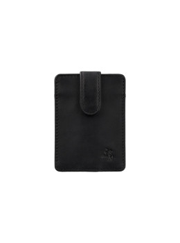 Шкіряний картхолдер Visconti VT92 M/BLK Carlo з RFID-захистом