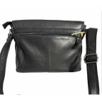 Чоловіча шкіряна сумка HILL BURRY 3174 Black - Фотографія № 101