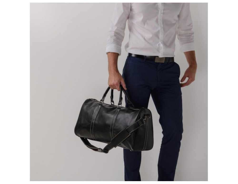 Дорожная сумка TIDING BAG Nm15-0739A чёрная - Фото № 2
