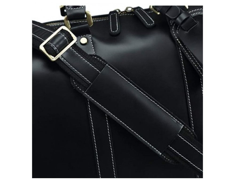 Дорожная сумка TIDING BAG Nm15-0739A чёрная - Фото № 8