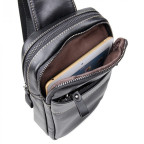 Шкіряний рюкзак Tiding Bag 4002A чорний - Фотографія № 103