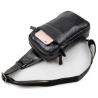Шкіряний рюкзак Tiding Bag 4002A чорний - Фотографія № 104