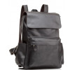 Мужской кожаный рюкзак Tiding Bag Bp5-2805A чёрный