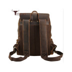 Мужской кожаный рюкзак Tiding Bag Bp5-2805J коричневый - Фото № 103
