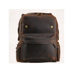 Мужской кожаный рюкзак Tiding Bag Bp5-2805J коричневый - Фото № 104