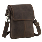 Сумка через плече чоловіча TIDING BAG NM15-2542-1C коричнева - Фотографія № 100