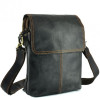 Сумка через плече чоловіча TIDING BAG NM15-2542-1DB темно-сіра Сумка через плече чоловіча TIDING BAG NM15-2542-1DB темно-сіра