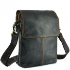 Сумка через плече чоловіча TIDING BAG NM15-2542-1DB темно-сіра - Фотографія № 100