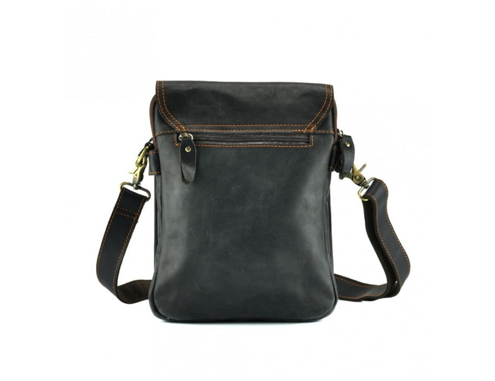 Сумка через плече чоловіча TIDING BAG NM15-2542-1DB темно-сіра - Фотографія № 4