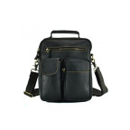 Шкіряна барсетка TIDING BAG t1171A чорна - Фотографія № 103