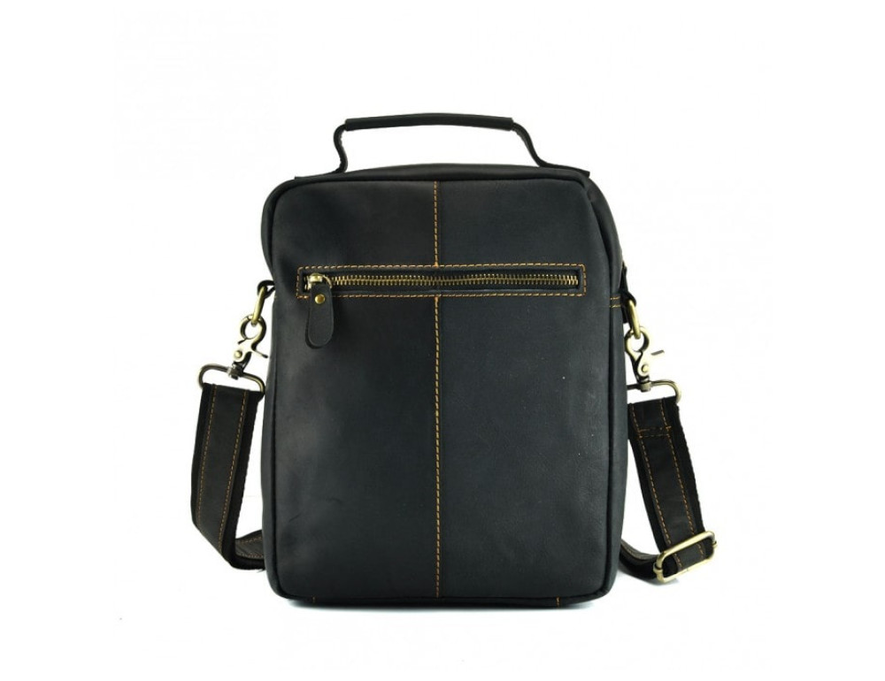 Шкіряна барсетка TIDING BAG t1171A чорна - Фотографія № 5