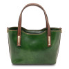 Зелена сумка жіноча з натуральної шкіри Amelia Tuscany Leather TL142406 Green