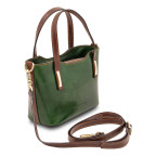 Зелена сумка жіноча з натуральної шкіри Amelia Tuscany Leather TL142406 Green - Фотографія № 101