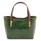 Зелена сумка жіноча з натуральної шкіри Amelia Tuscany Leather TL142406 Green - Фотографія № 102