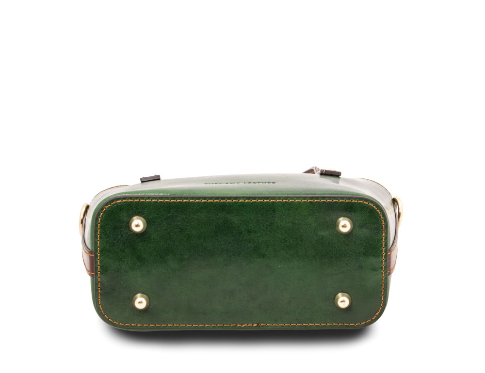 Зелена сумка жіноча з натуральної шкіри Amelia Tuscany Leather TL142406 Green - Фотографія № 4