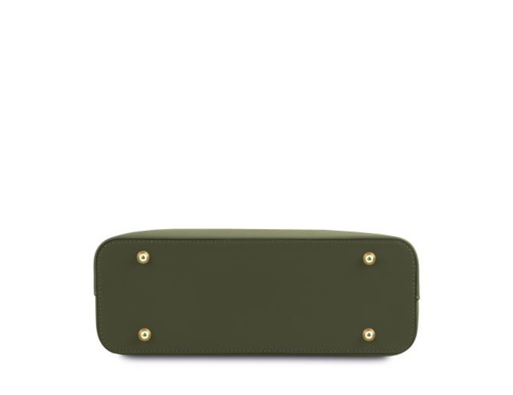 Зелена жіноча сумочка OLIMPIA Tuscany Leathe TL141521 FOREST GREEN - Фотографія № 3