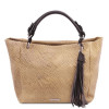 Жіноча шкіряна сумка бежевого кольору Tuscany Leathe TL142066 BEIGE Жіноча шкіряна сумка бежевого кольору Tuscany Leathe TL142066 BEIGE