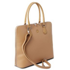 Жіноча шкіряна сумочка бежевого кольору Magnolia Tuscany Leather TL141809 Champagne - Фотографія № 102