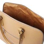 Жіноча шкіряна сумочка бежевого кольору Magnolia Tuscany Leather TL141809 Champagne - Фотографія № 106