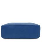 Жіноча сумка шоппер із м'якої телячої шкіри Tuscany TL142264 Blue - Фотографія № 102