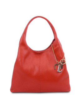 Женская сумка шоппер из мягкой телячьей кожи Tuscany TL142264 Corral