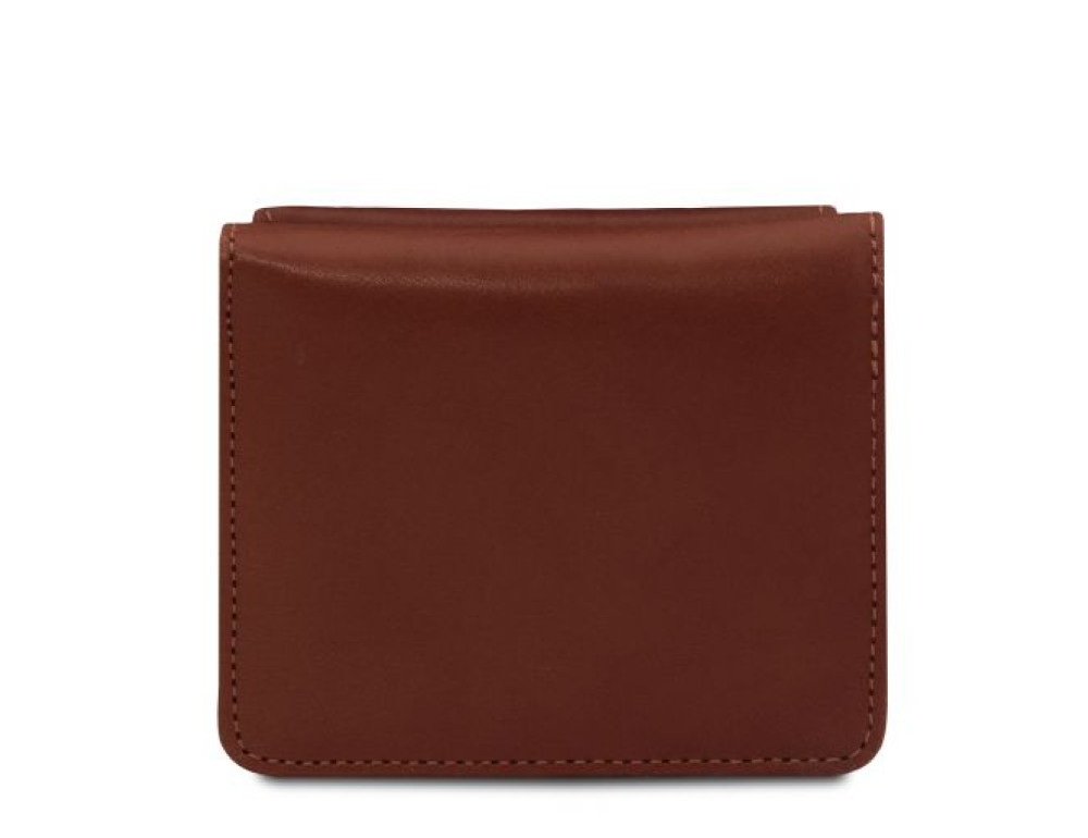 Жіночий маленький гаманець з натуральної шкіри Італія Tuscany Leather TL142059 Brown - Фотографія № 5