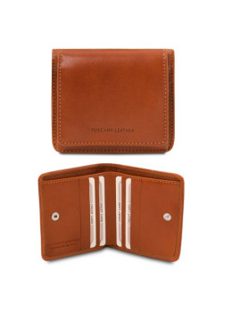 Женский маленький кошелёк из телячьей кожи Tuscany Leather TL142059 Med