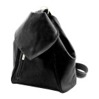 Жіночий рюкзак транфсормер із м'якої шкіри DELHI Tuscany Leather TL140962 Black - Фотографія № 103
